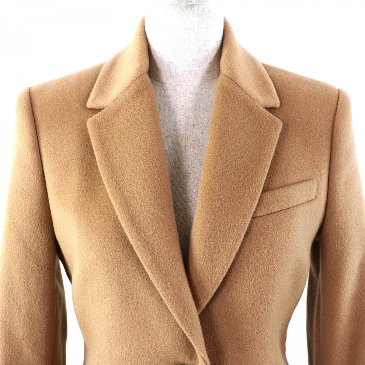 BURBERRY Chester coat 8004939 Outer: 80% wool, Outer: 20% cashmere, Lining: 50% acetate, Lining: 50% viscose (rayon), Lining: 60% acetate beige Women 38