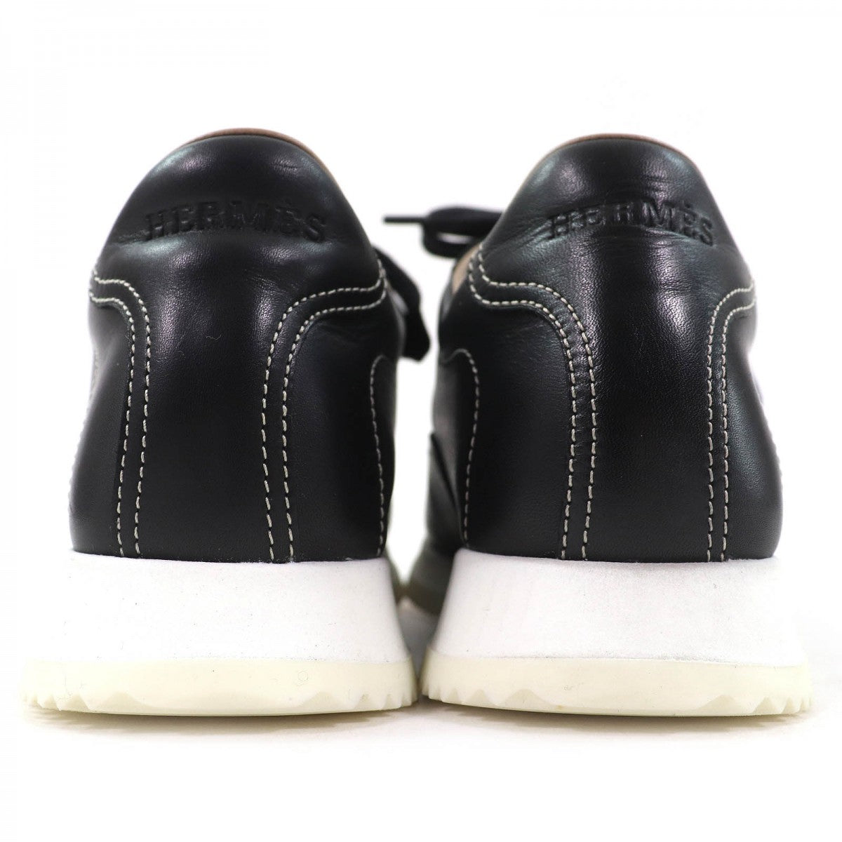 HERMES sneakers 192214Z Main: Leather black quick Women 35