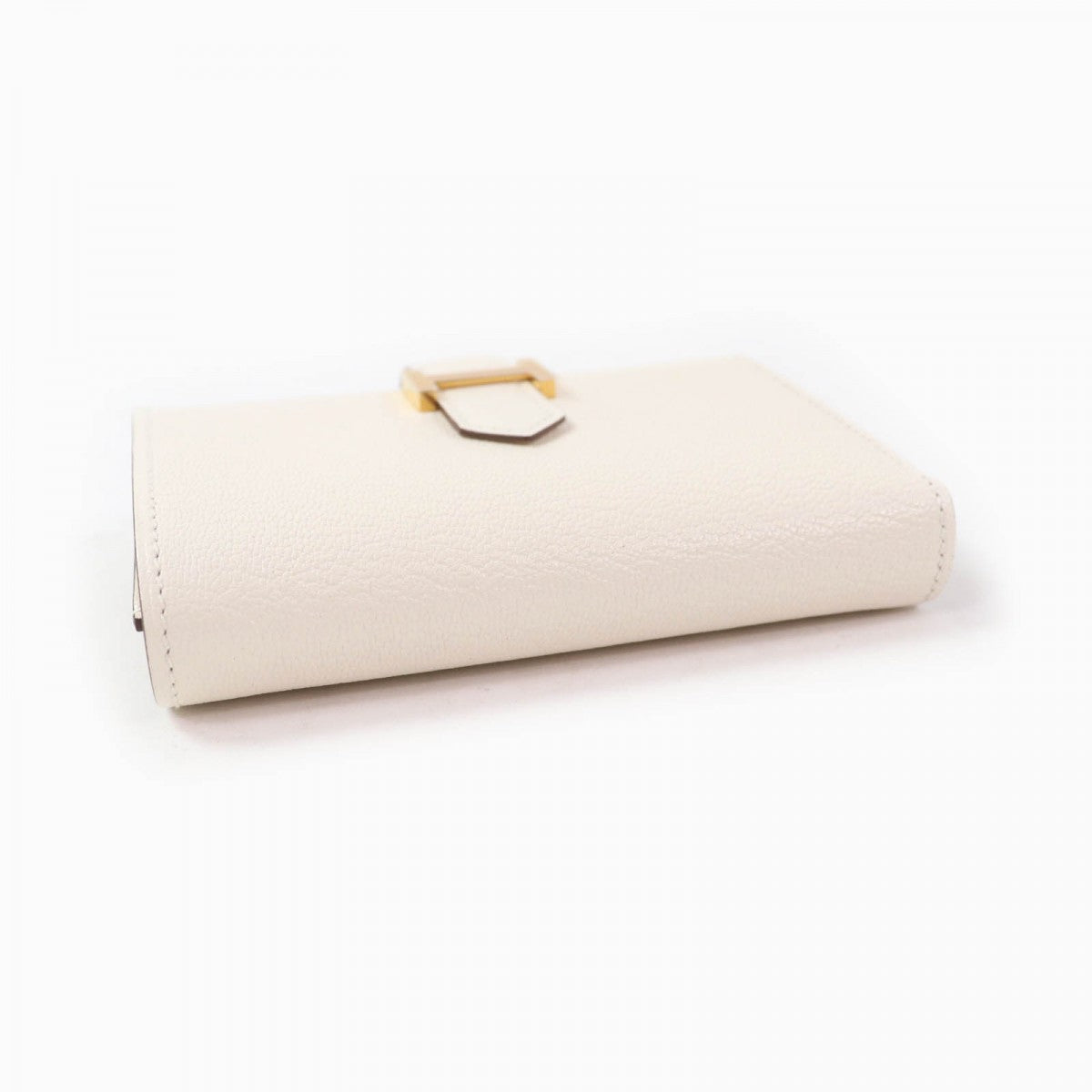 HERMES Tri-fold wallet Main: Chevre Nata Bearn combine Women
