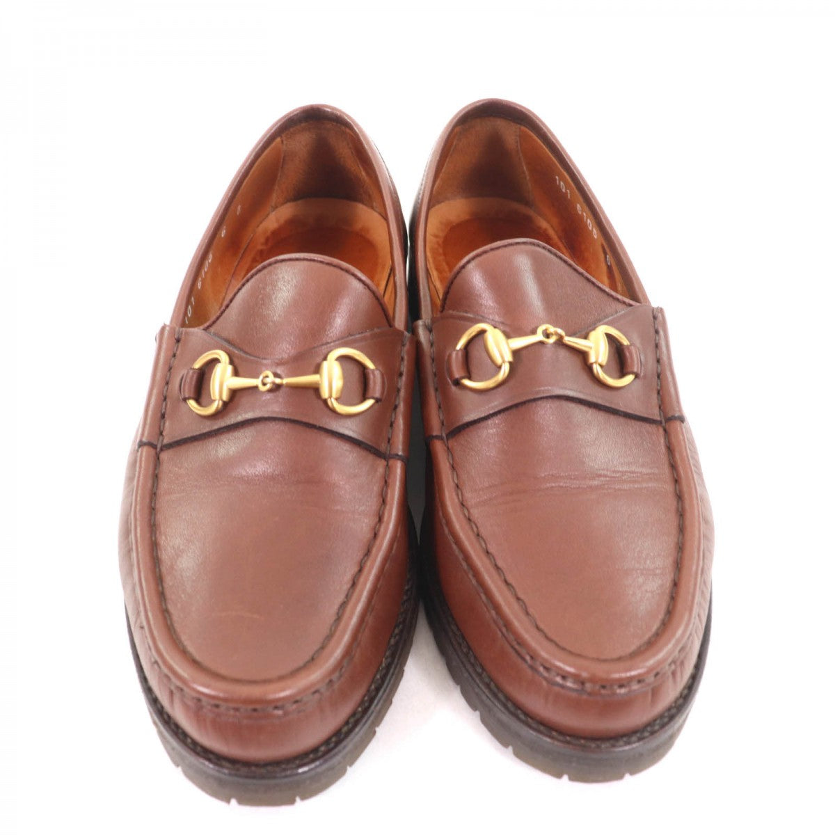 GUCCI loafers 101 6105 Main: Leather Brown Women 6