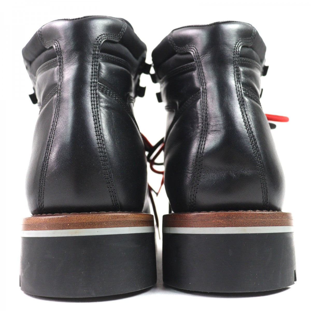 LOUIS VUITTON short boots Main: Leather black Alpinist Line mens 5.5