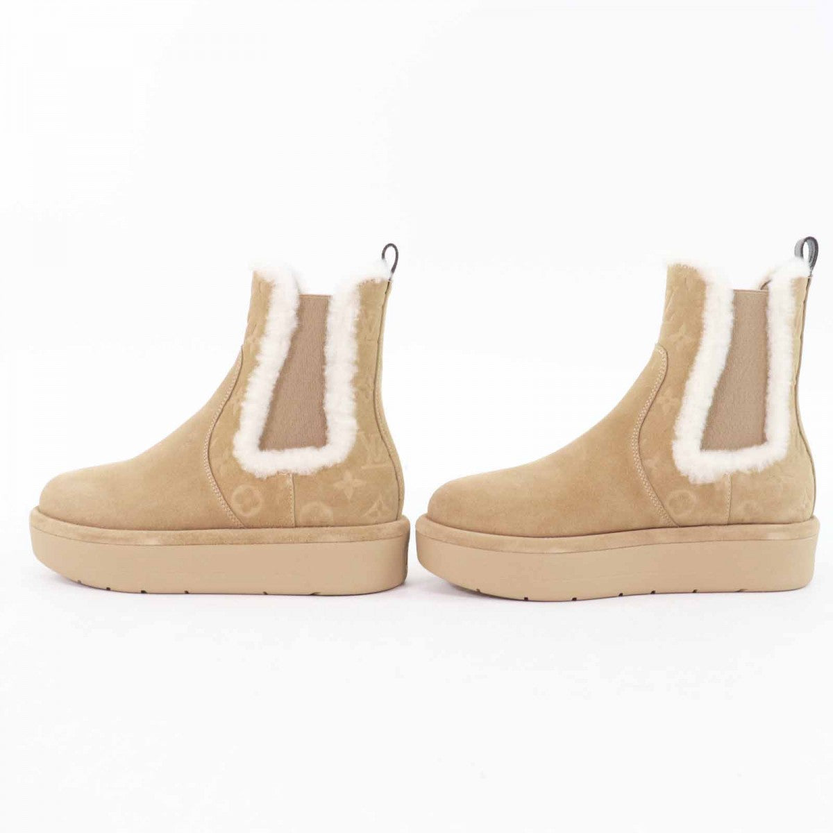 LOUIS VUITTON boots Main: Mouton beige Aspen Women 36.5
