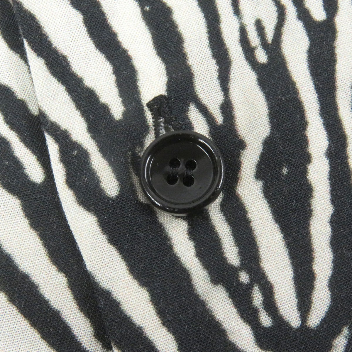 CELINE Short sleeve shirt 2C517346Q Main: 100% rayon White black mens 38