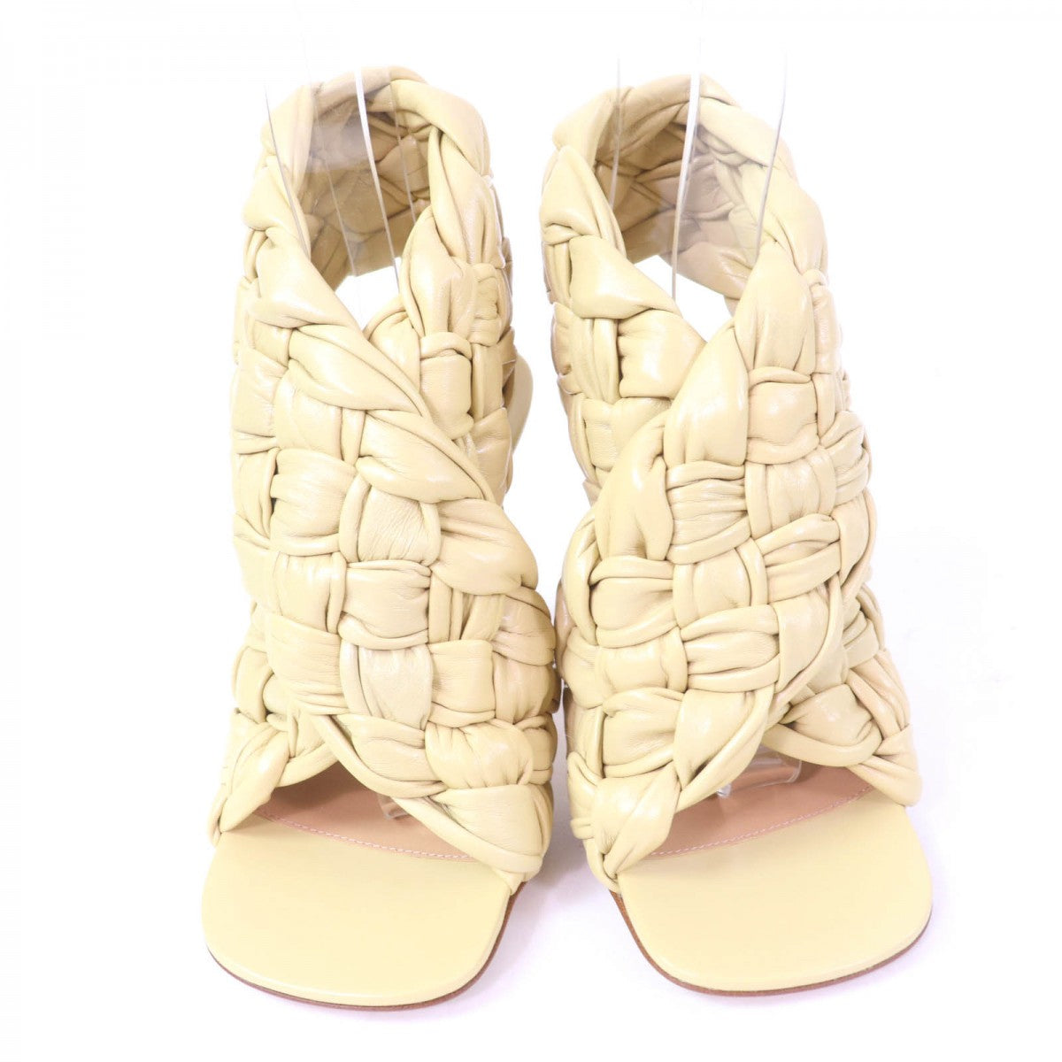 BOTTEGAVENETA Sandals 632507 Main: Leather beige Women 36.5
