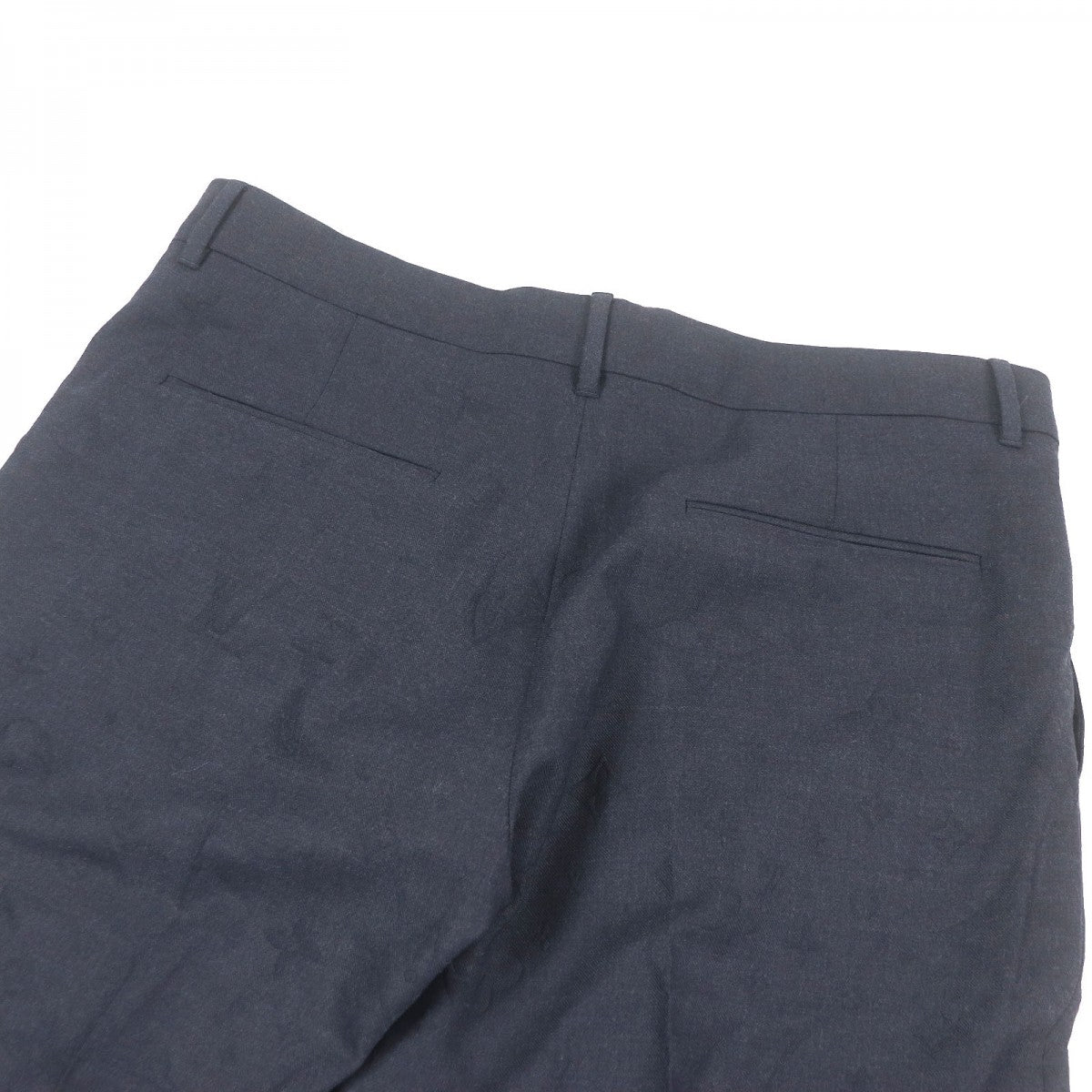 LOUIS VUITTON Pants Outer: 53% polyester, Outer: 44% wool, Outer: 3% polyurethane, Lining: 100% cotton Navy mens 44