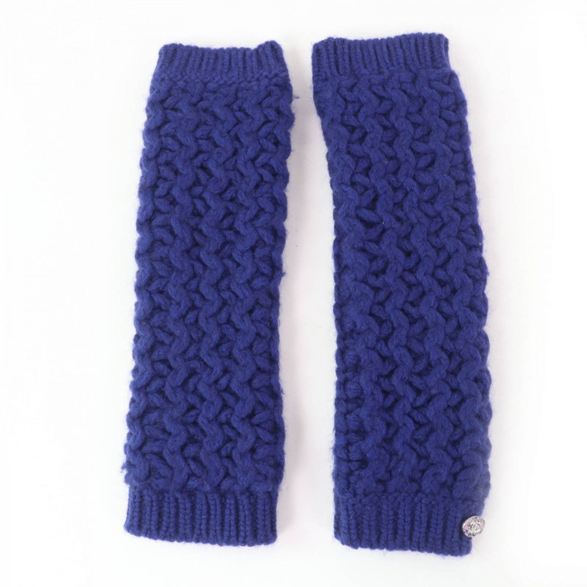 CHANEL Snood P72987K10476 Main: 90% wool, Main: 10% polyamide blue Women S