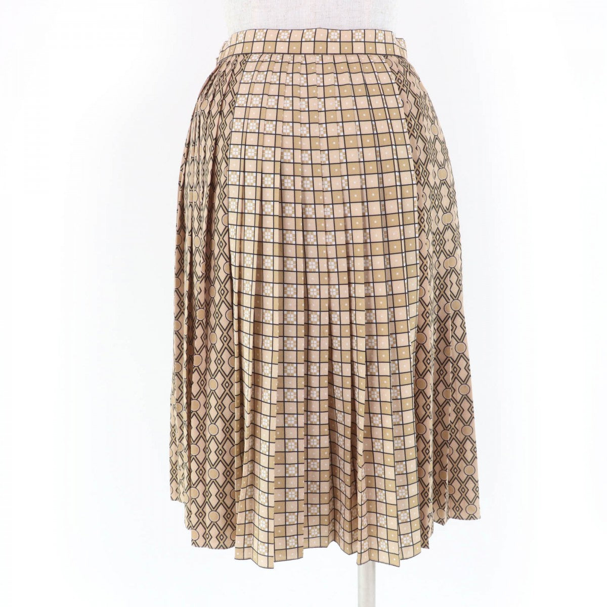 BURBERRY Pleated skirt 8016899 Main: 100% polyester beige Women 34