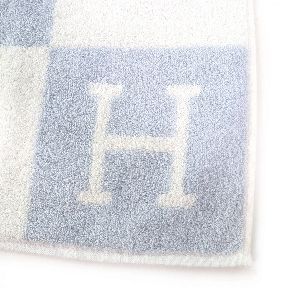 HERMES towel 102193M Main: 100% cotton, - BLEU GLACIER Light blue type Avalon Women