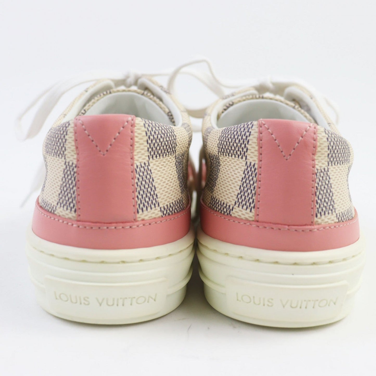LOUIS VUITTON sneakers Damier Azur Canvas multicolor Stellar line 35.5