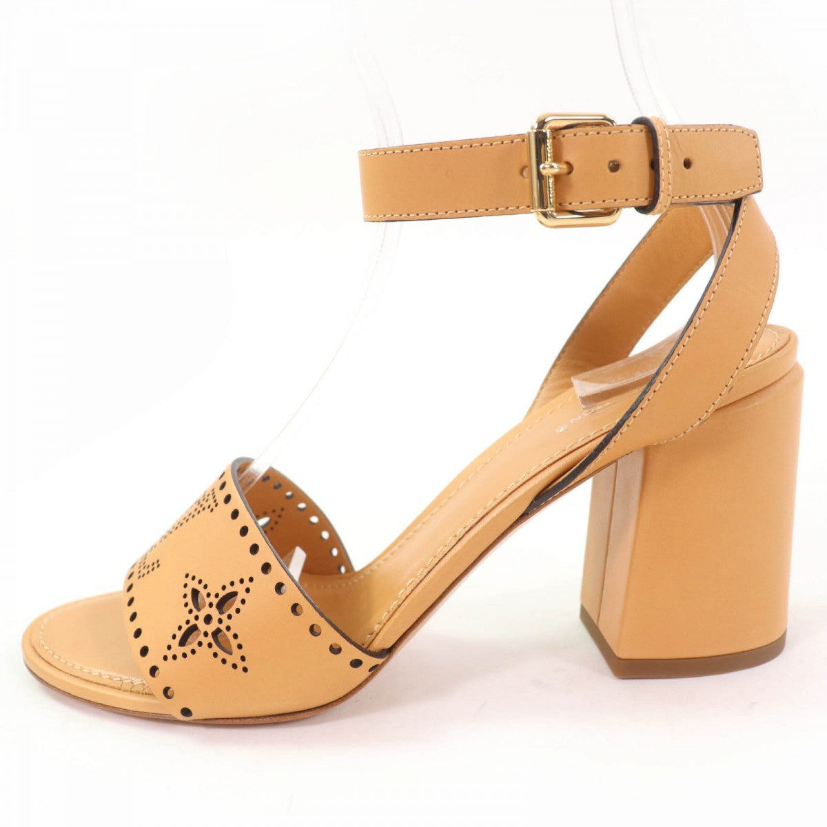 LOUIS VUITTON Sandals Main: Leather beige Horizon Line Women 38.5
