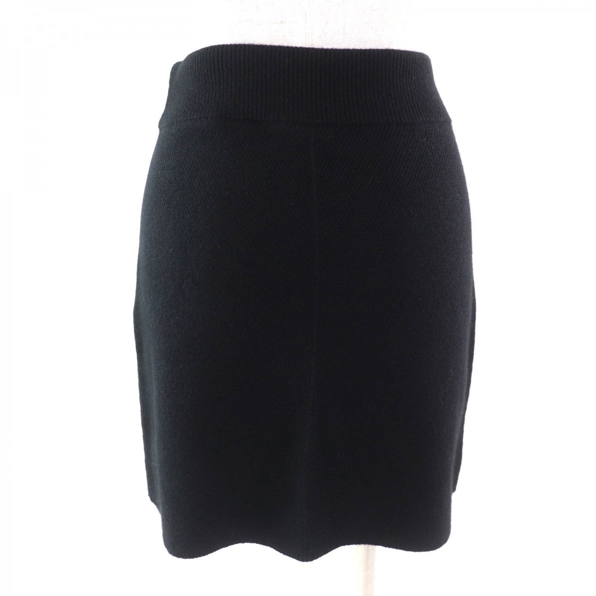 HERMES Mini skirt 2H2300D1 cashmere black 34