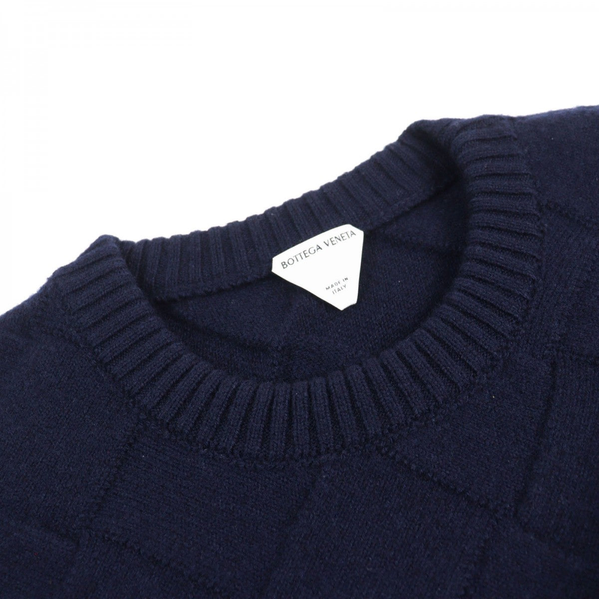 BOTTEGAVENETA knit 751972 wool Navy M