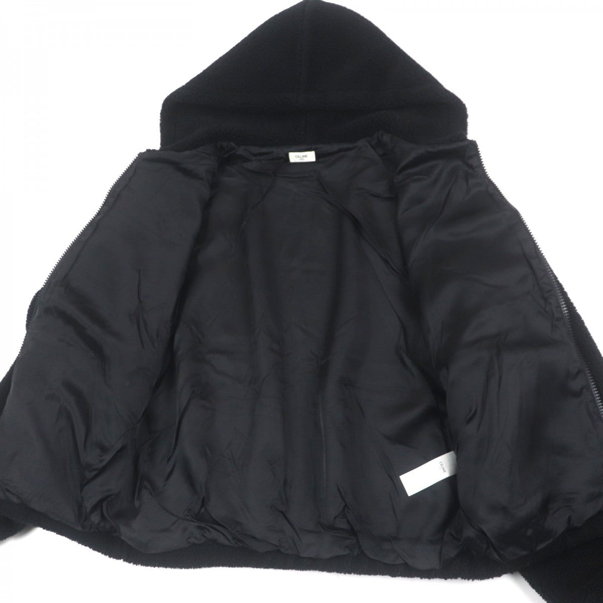 CELINE Jacket 2Y905699M acrylic black L