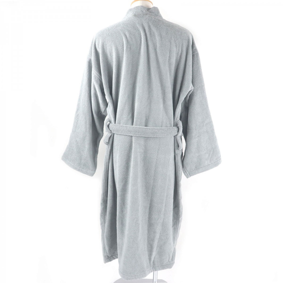 BALENCIAGA Bathrobe cotton gray ONE SIZE