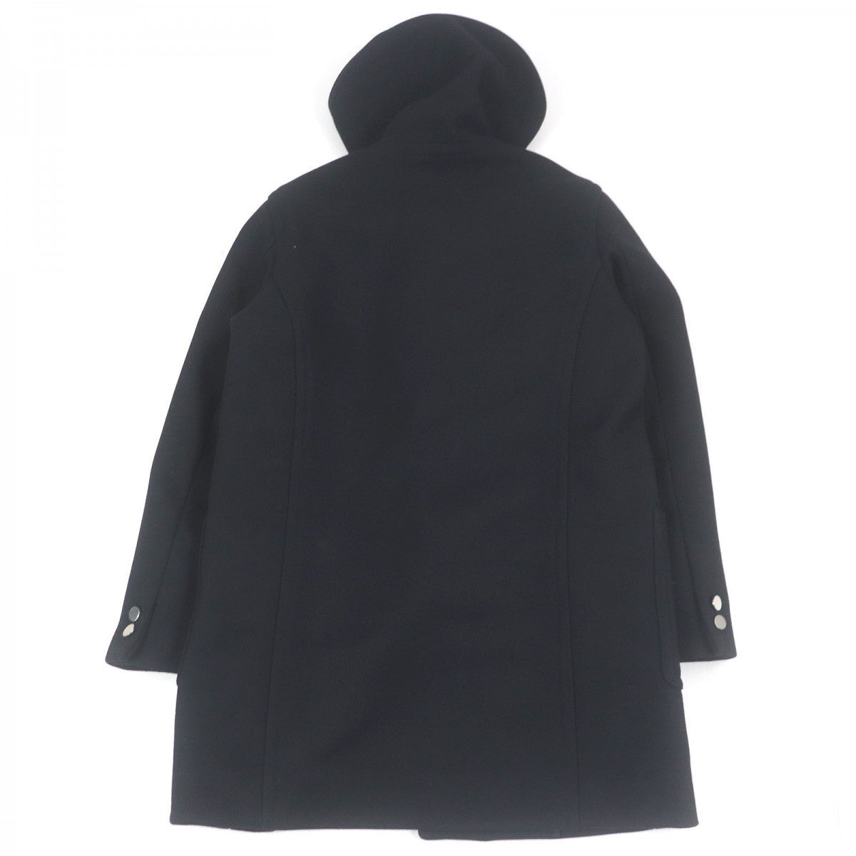 LOUIS VUITTON Duffel coat wool black 54