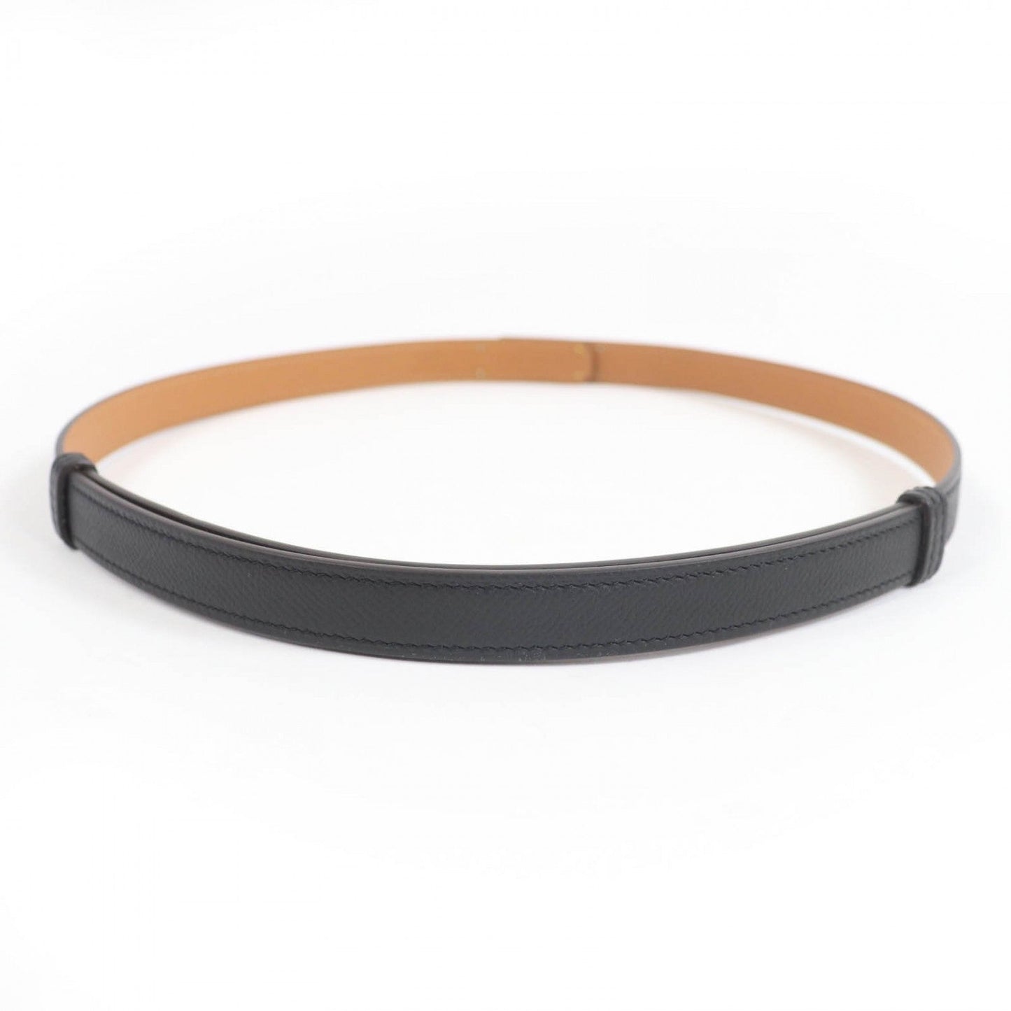 HERMES belt Epsom black Kelly 18