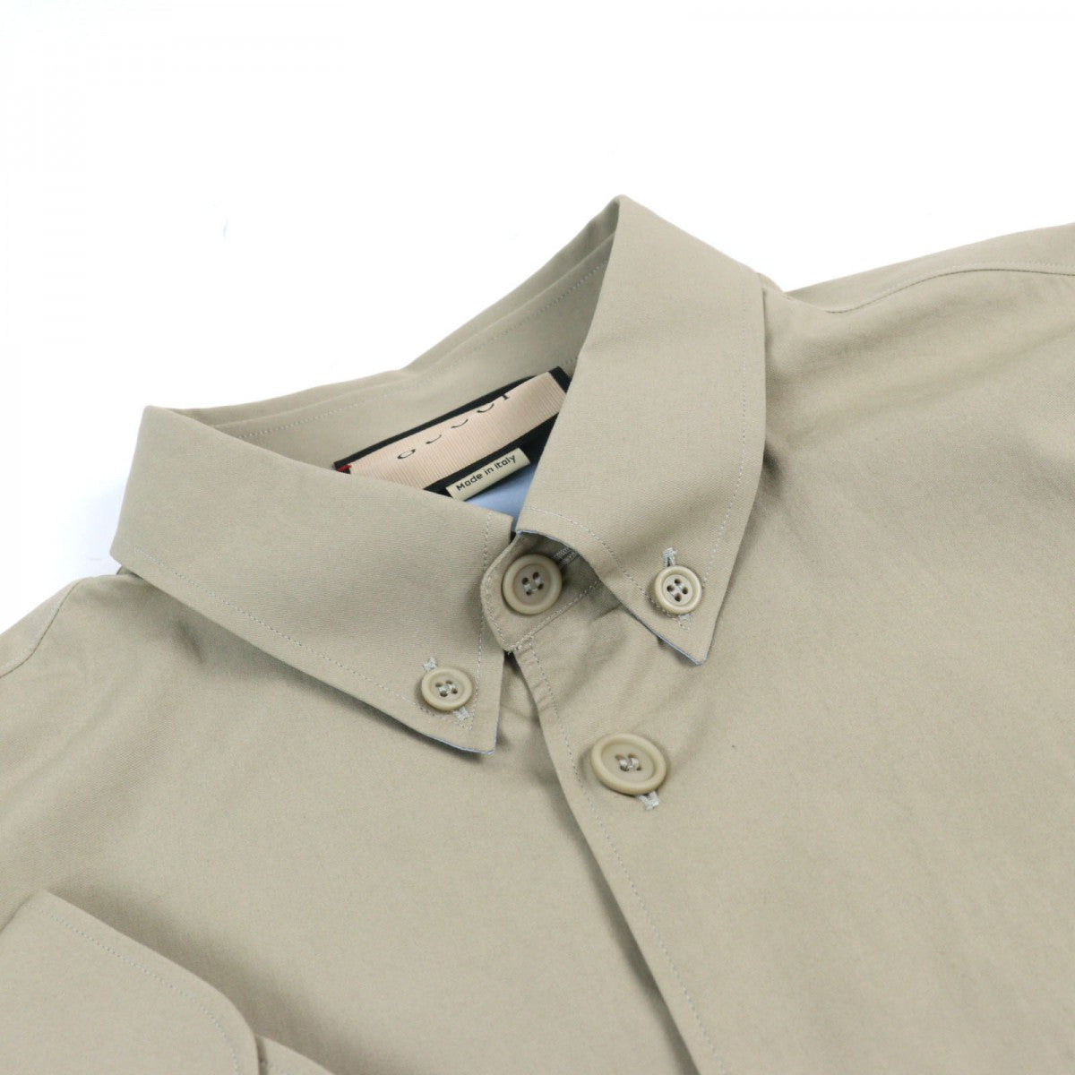 GUCCI Long sleeve shirt 762164 cotton khaki 52