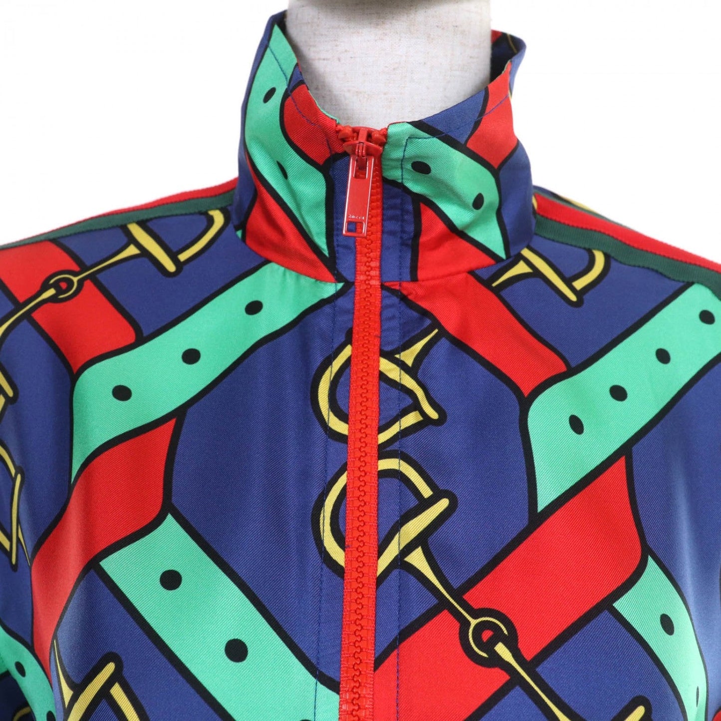 GUCCI Jacket 743005 silk multicolor XS