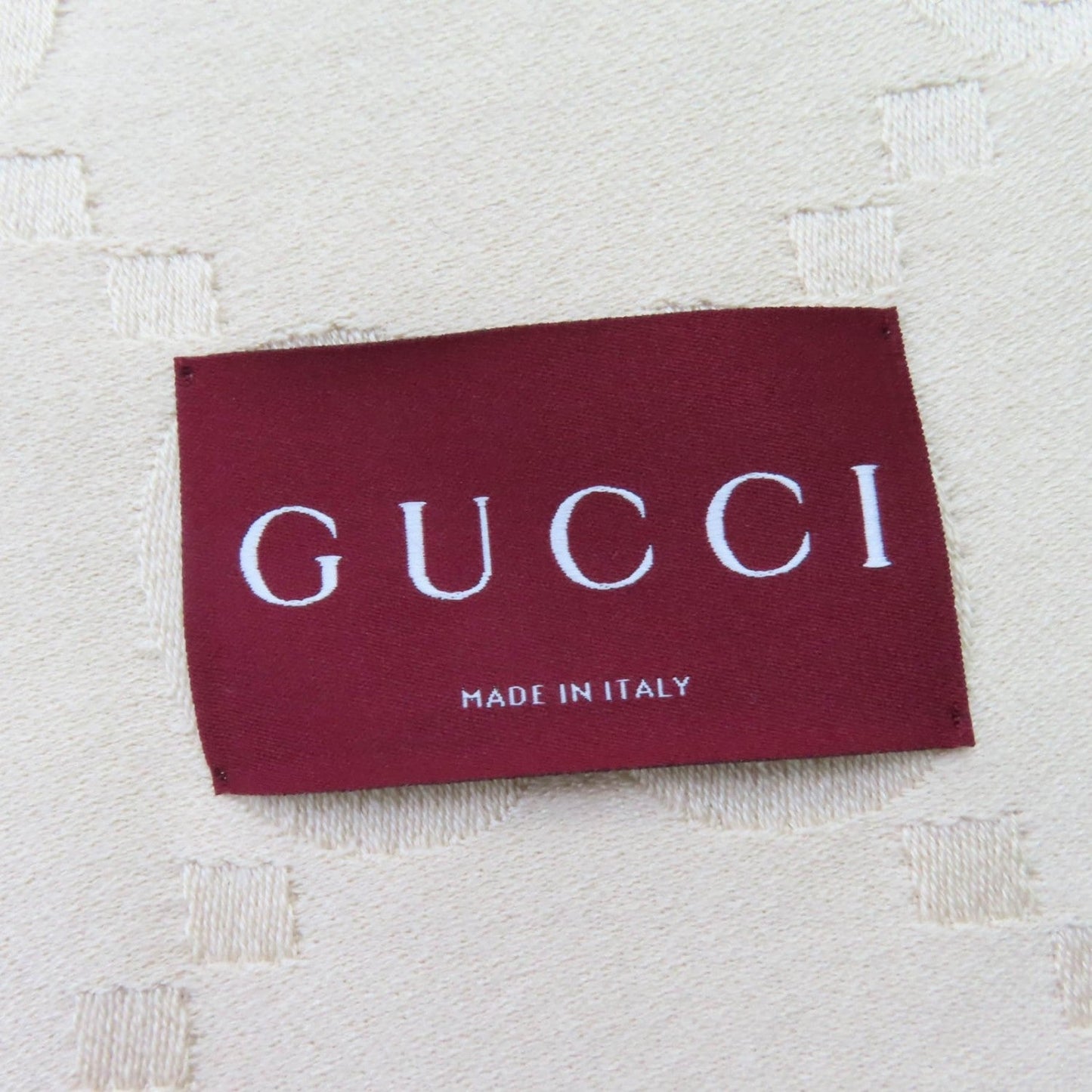 GUCCI shawl 795551 wool beige 135Ã180cm
