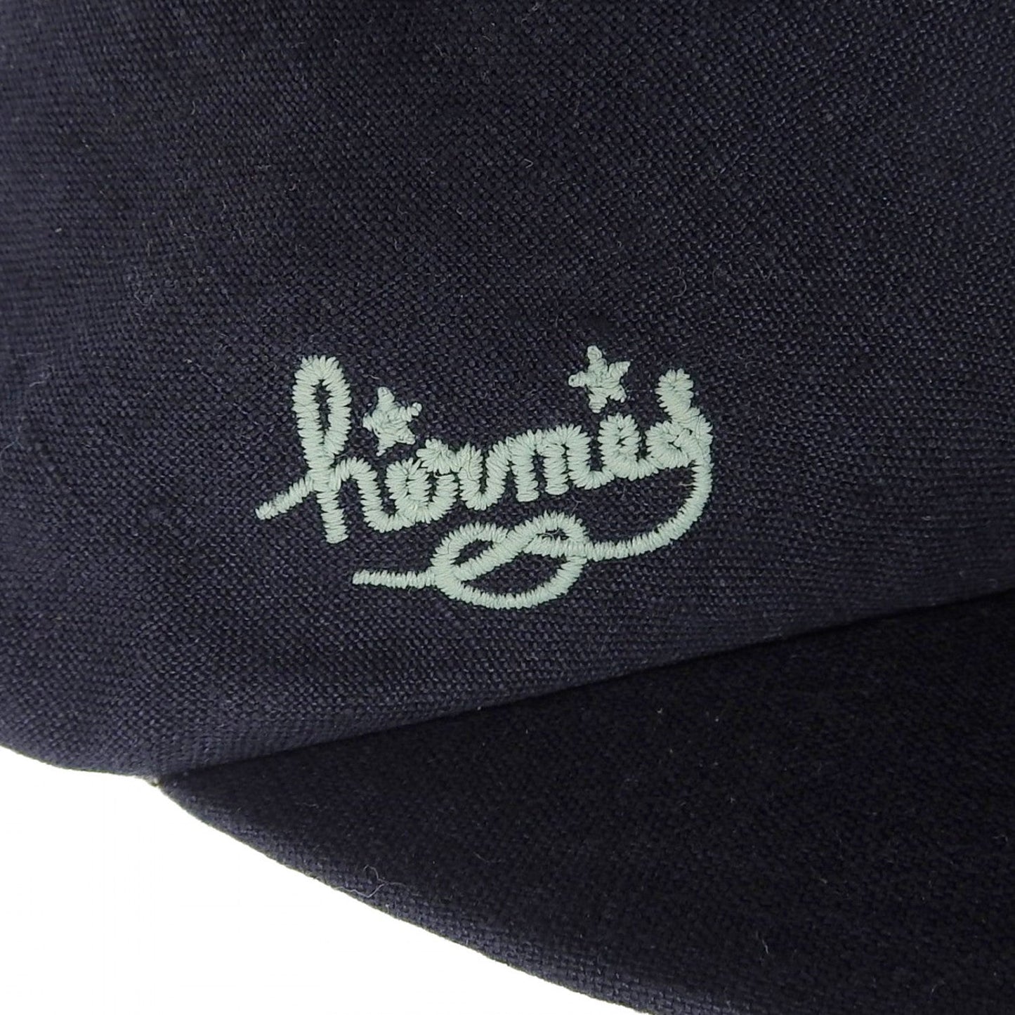 HERMES Casquette linen Navy PAOLA 57