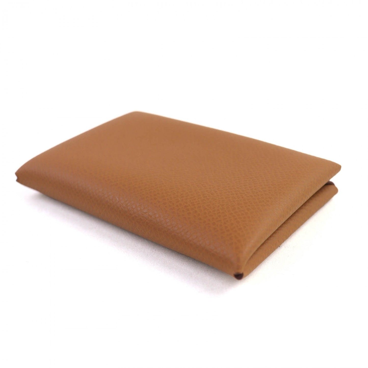 HERMES Card Case Epsom gold Calvi