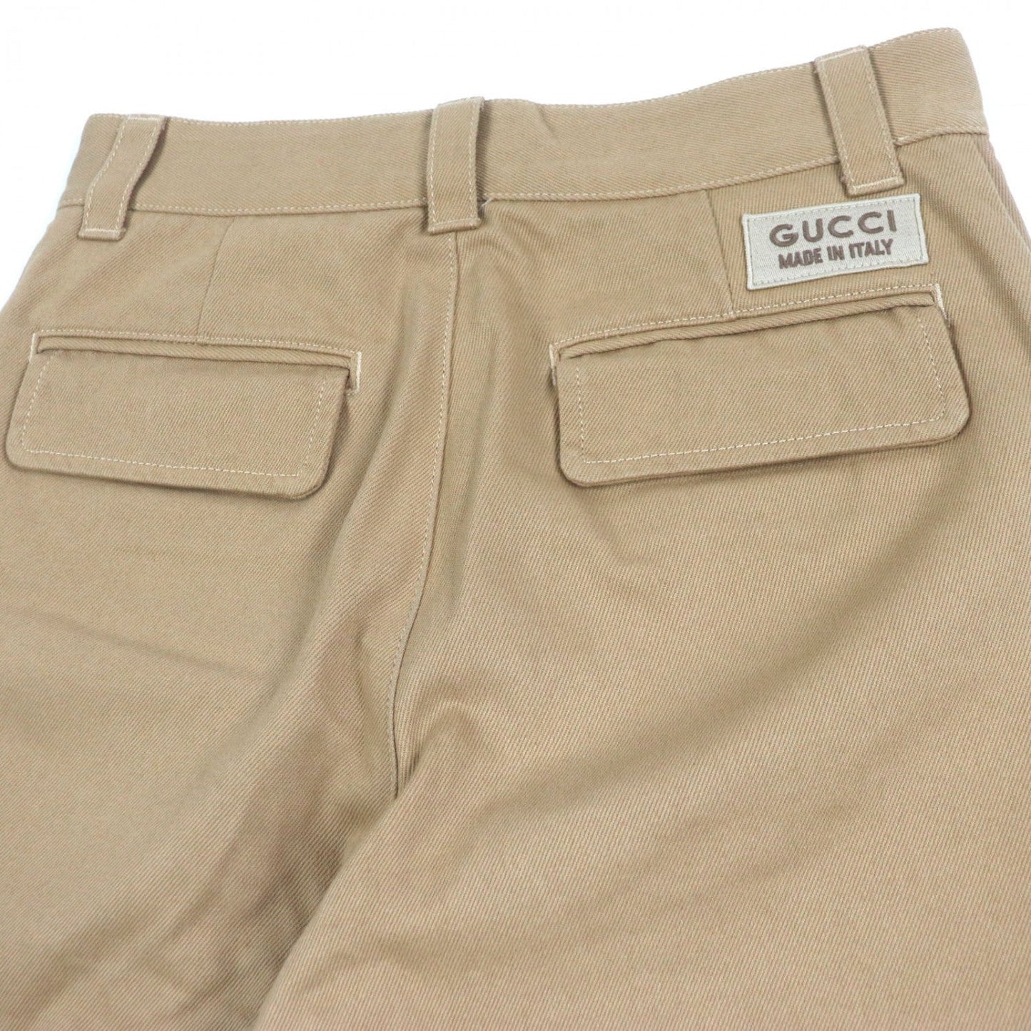 GUCCI Denim pants 771458 cotton beige 44