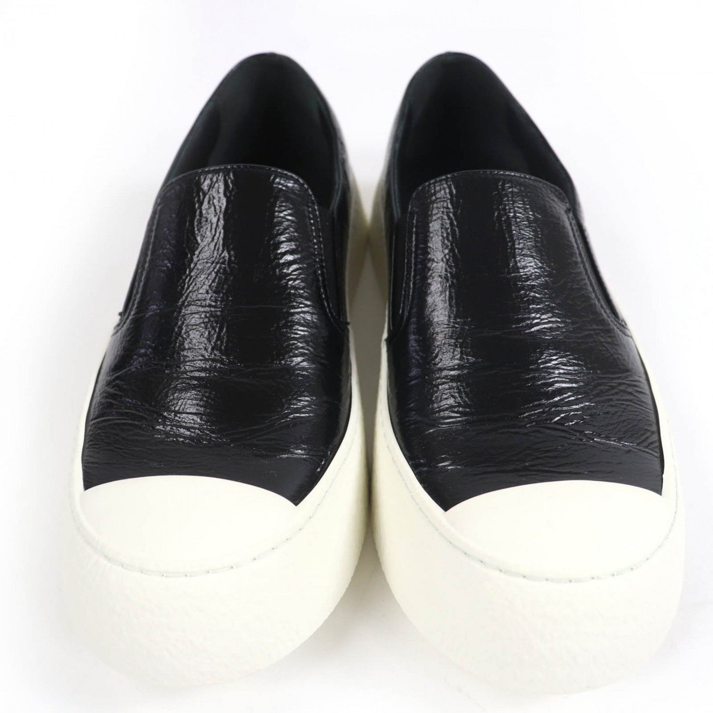 CHANEL sneakers 24P G45559 leather black 39