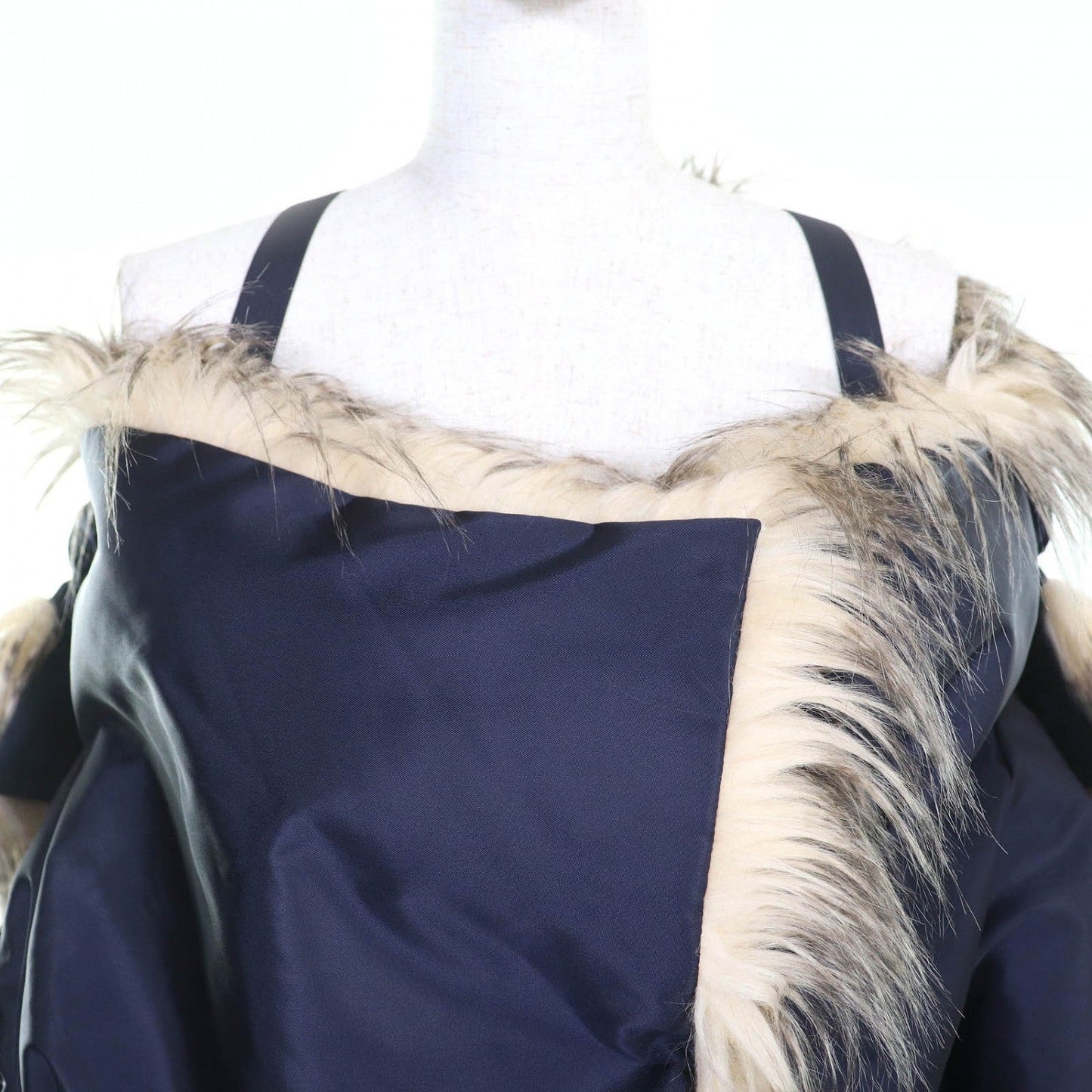 PRADA coat 29Y995 recycled polyamide Navy 36