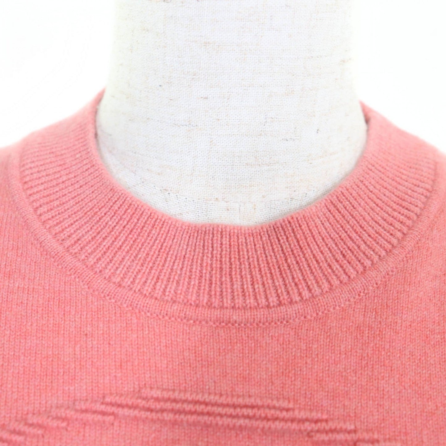 HERMES sweater 2604D1 cashmere Pink type 36