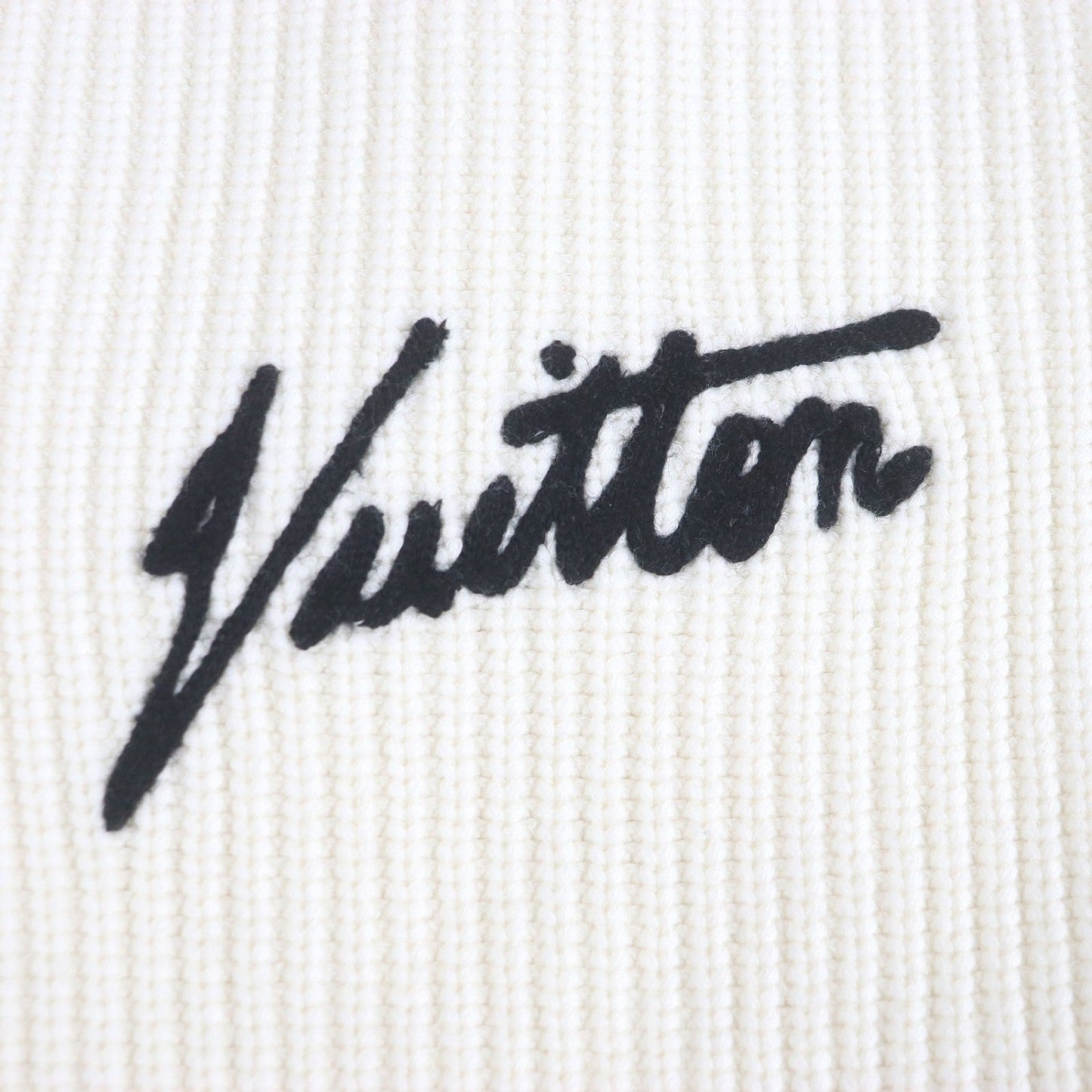 LOUIS VUITTON sweater Rayon Ivory L