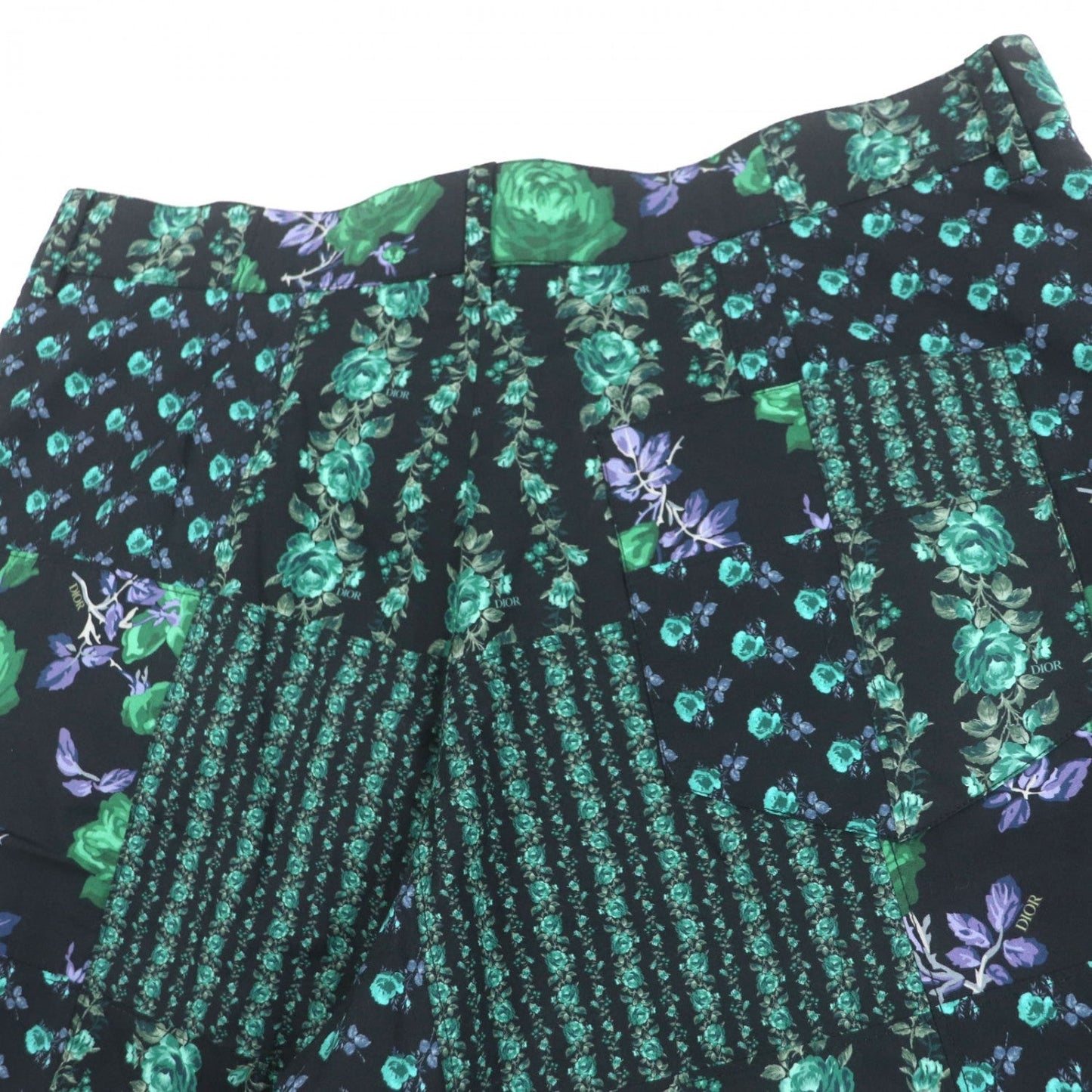 Dior HOMME Shorts 293C170A5680 cotton Black green 48