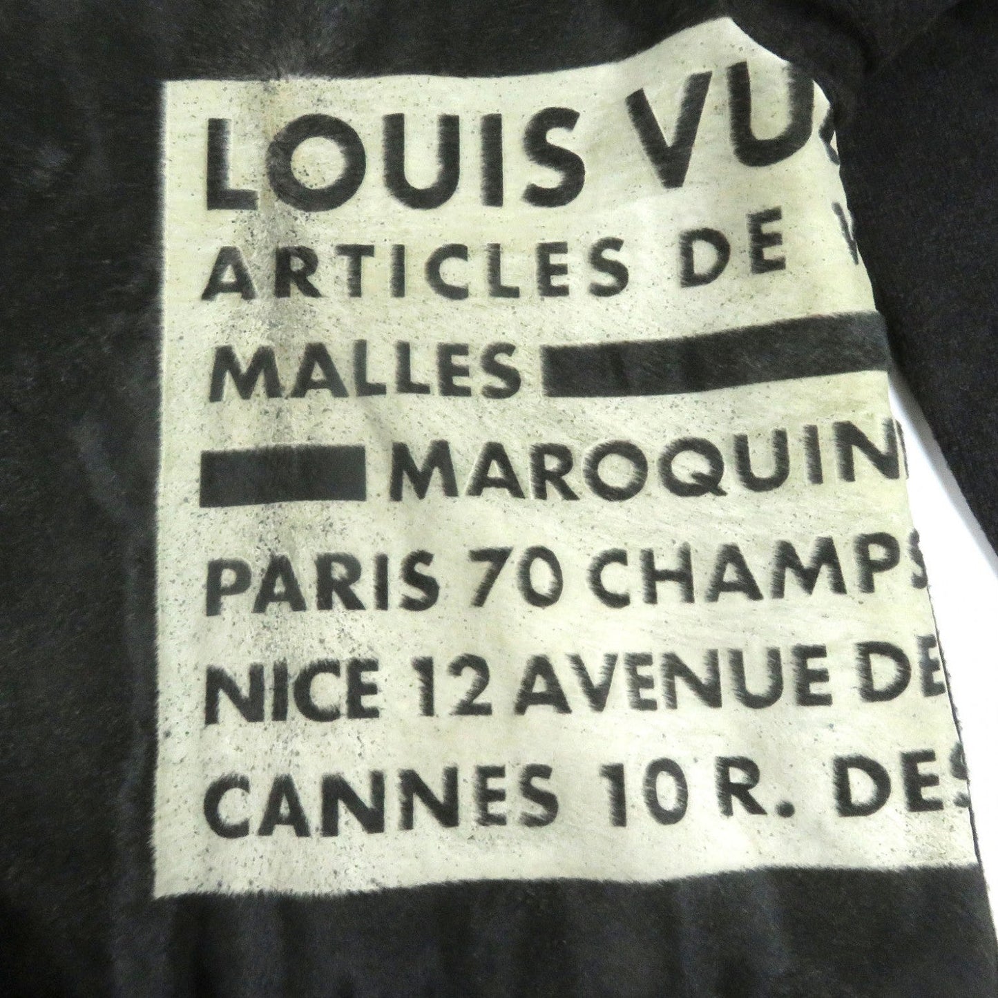 LOUIS VUITTON sweater HAN96WF94 Cowhide Dark brown L