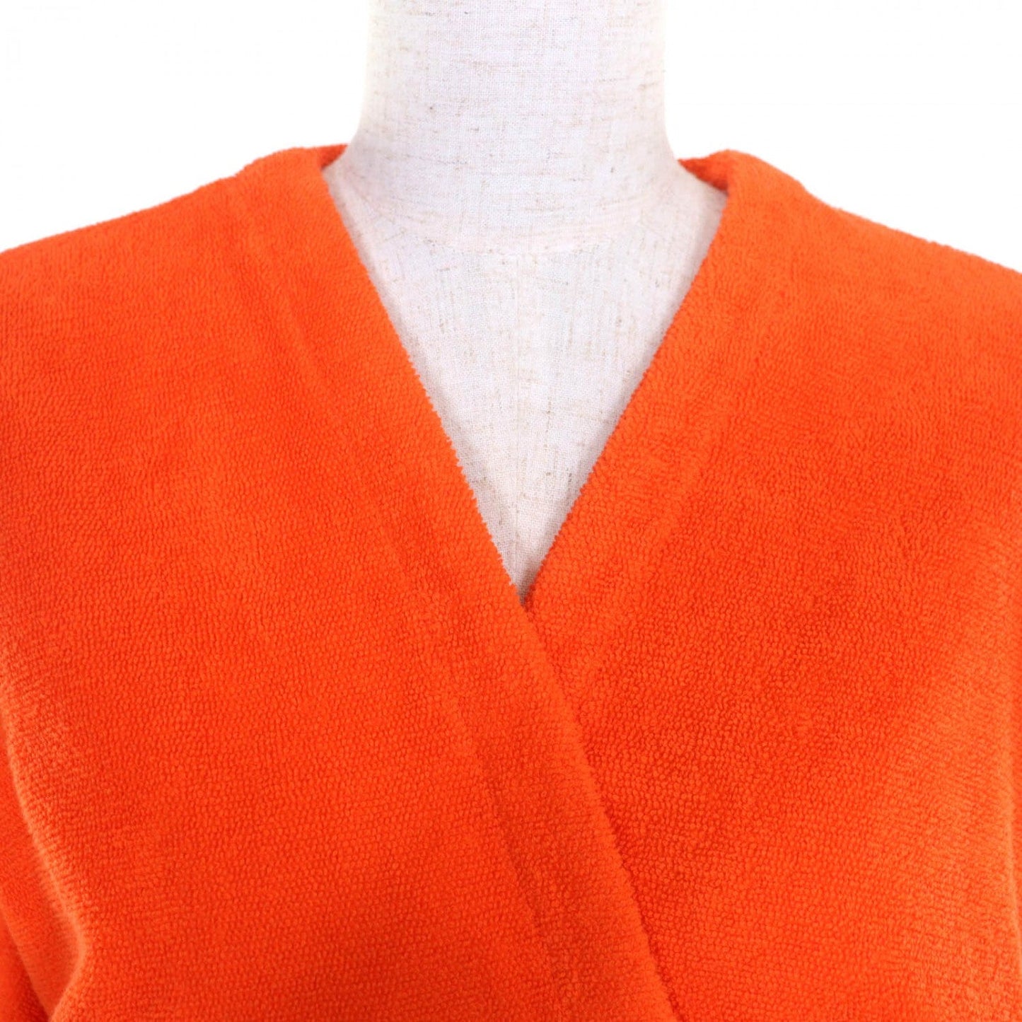HERMES Bathrobe cotton Orange TU(日本Mサイズ相当)