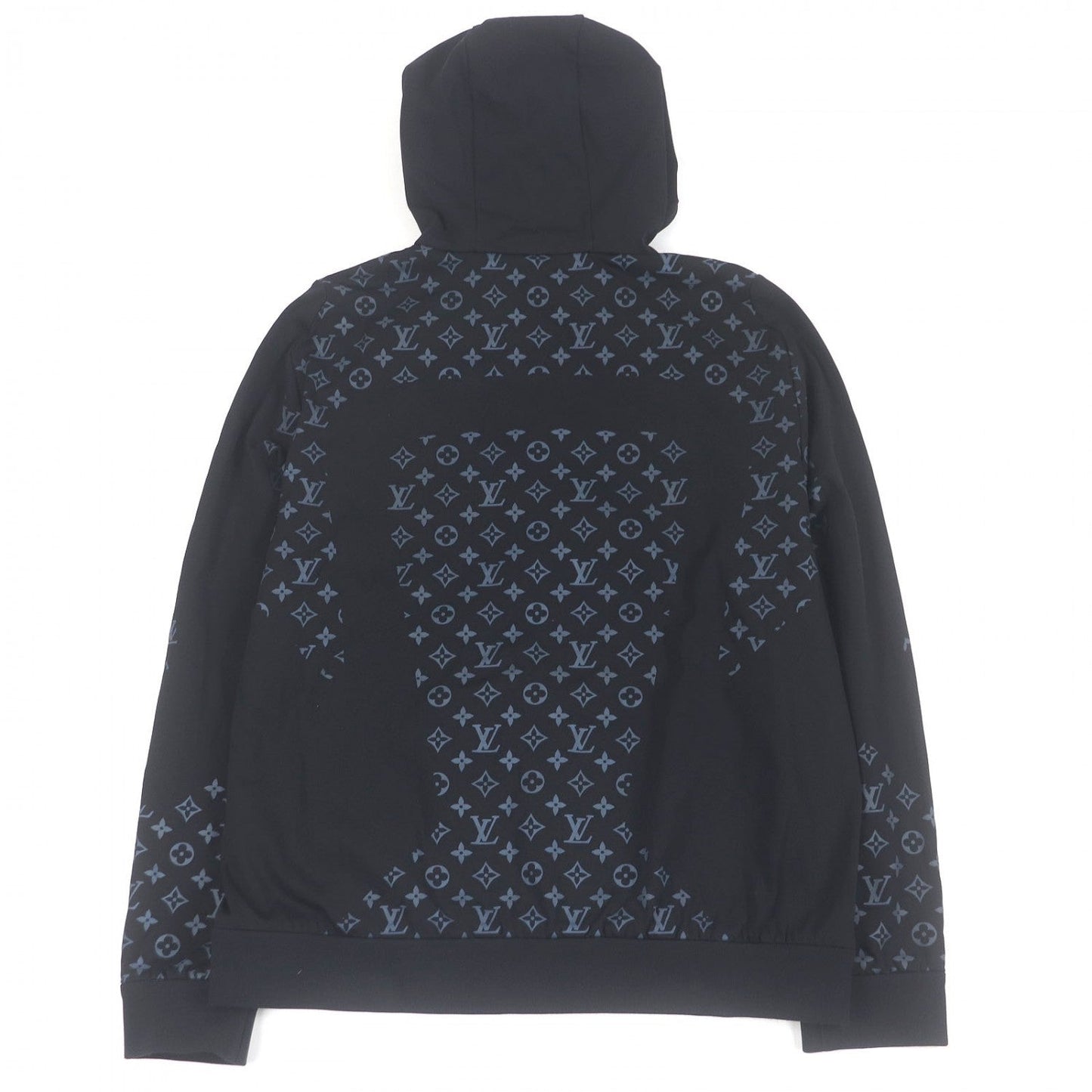 LOUIS VUITTON Hoodie Nylon black L