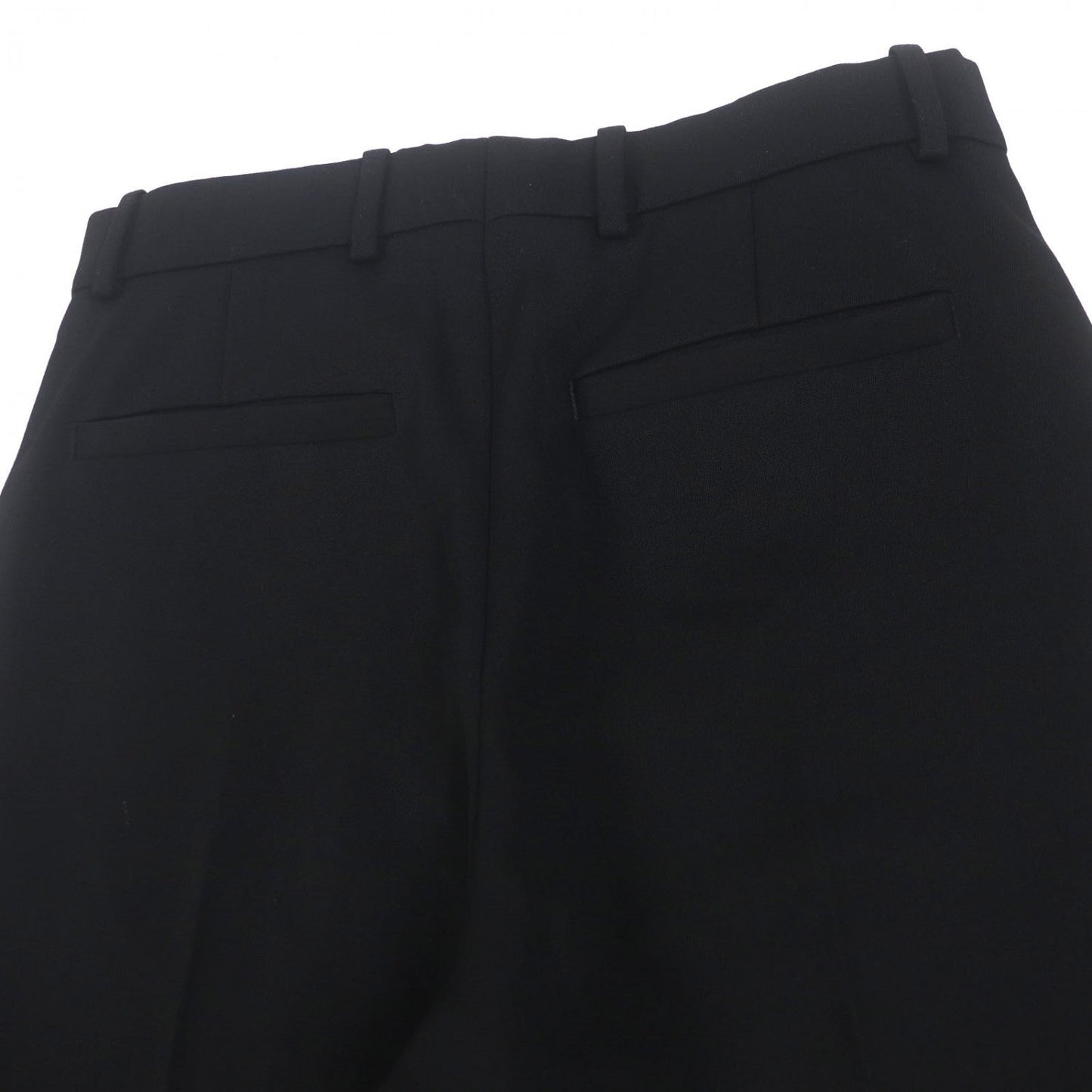 LOUIS VUITTON slacks wool black 40