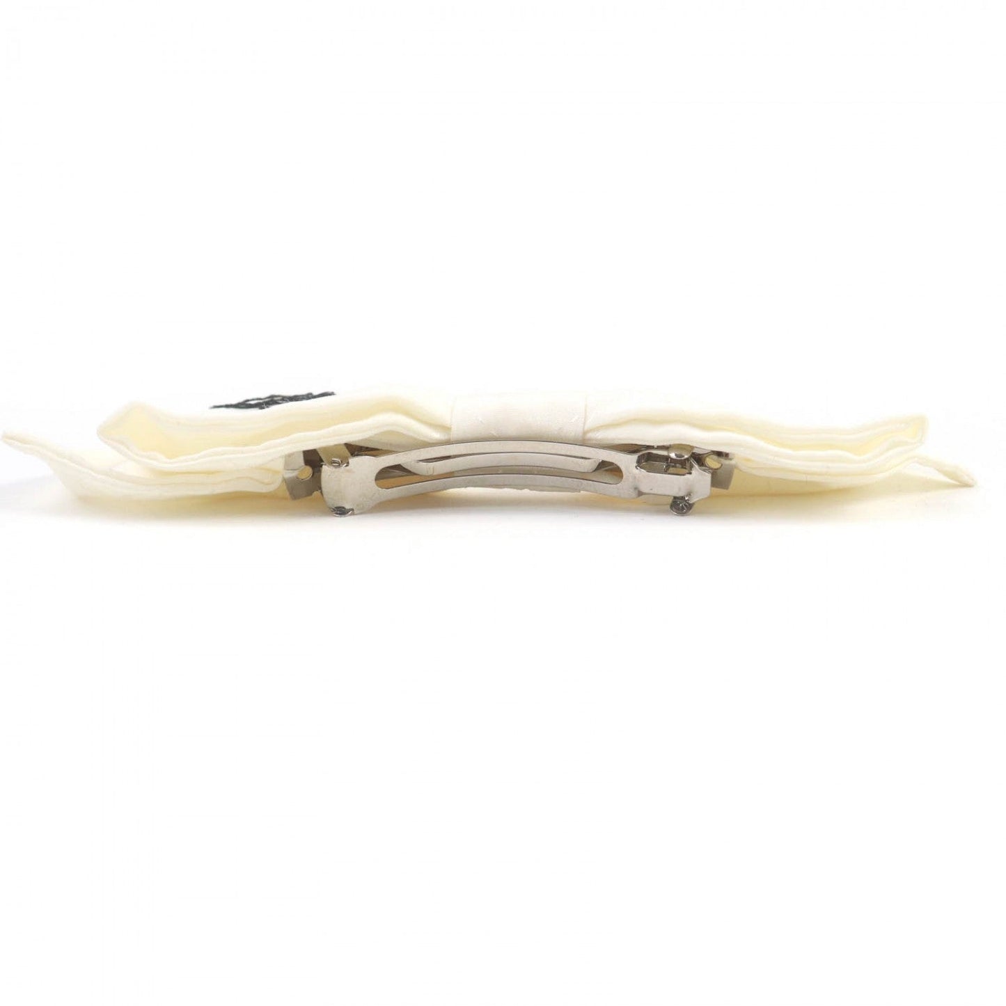 CHANEL hair accessory 25C AAA730 silk white 2025 Cruise