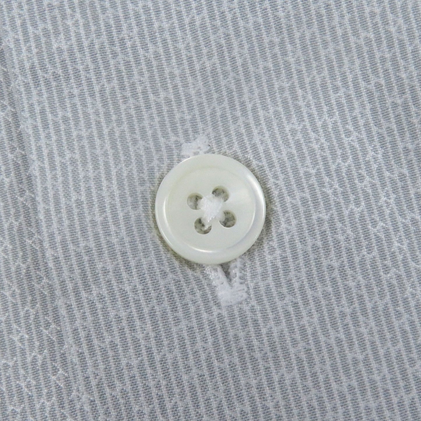 HERMES Long sleeve shirt cotton gray 41