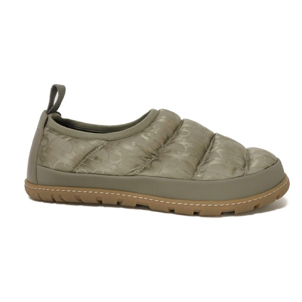 Dior Slip-on 3SA089ZHN_H161 Nylon beige Oblique Quilting Snow Slippers 39