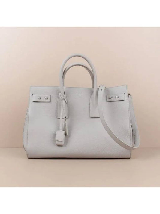 Luxury Saint Laurent Trending 2025 Sac De Jour Medium Shoulder Bag Grey