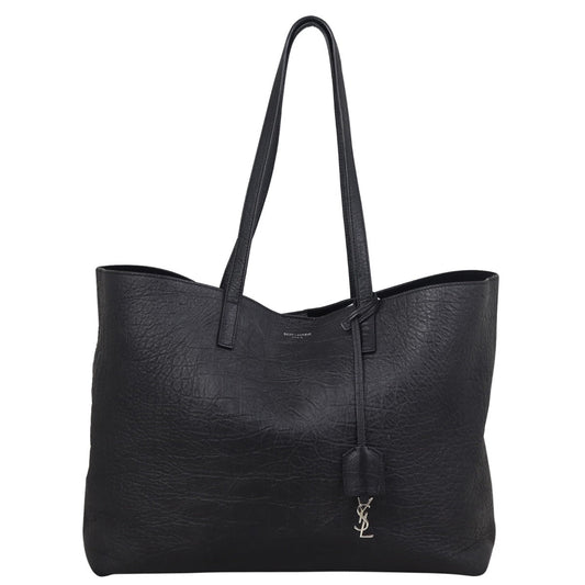 Saint Laurent Shopping Tote Croc Embossed