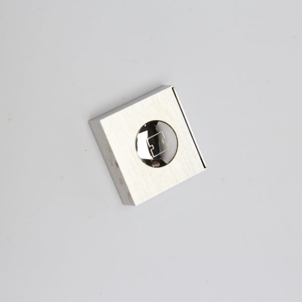 HERMES Interior other palladium Silver With Box photo frame Smile Ash SS H Logo Mini Photo Stand Women(Unisex)