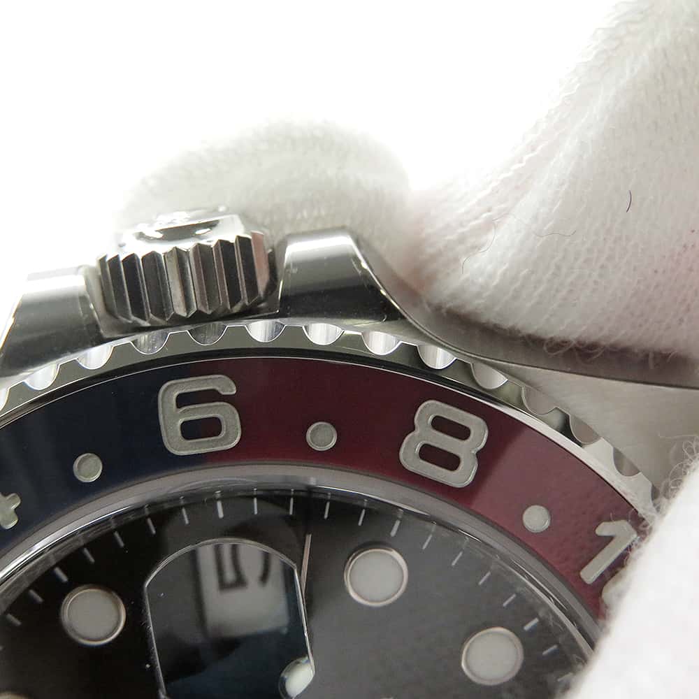 ROLEX GMT MasterII W40mm Stainless Steel Black Dial126710BLRO