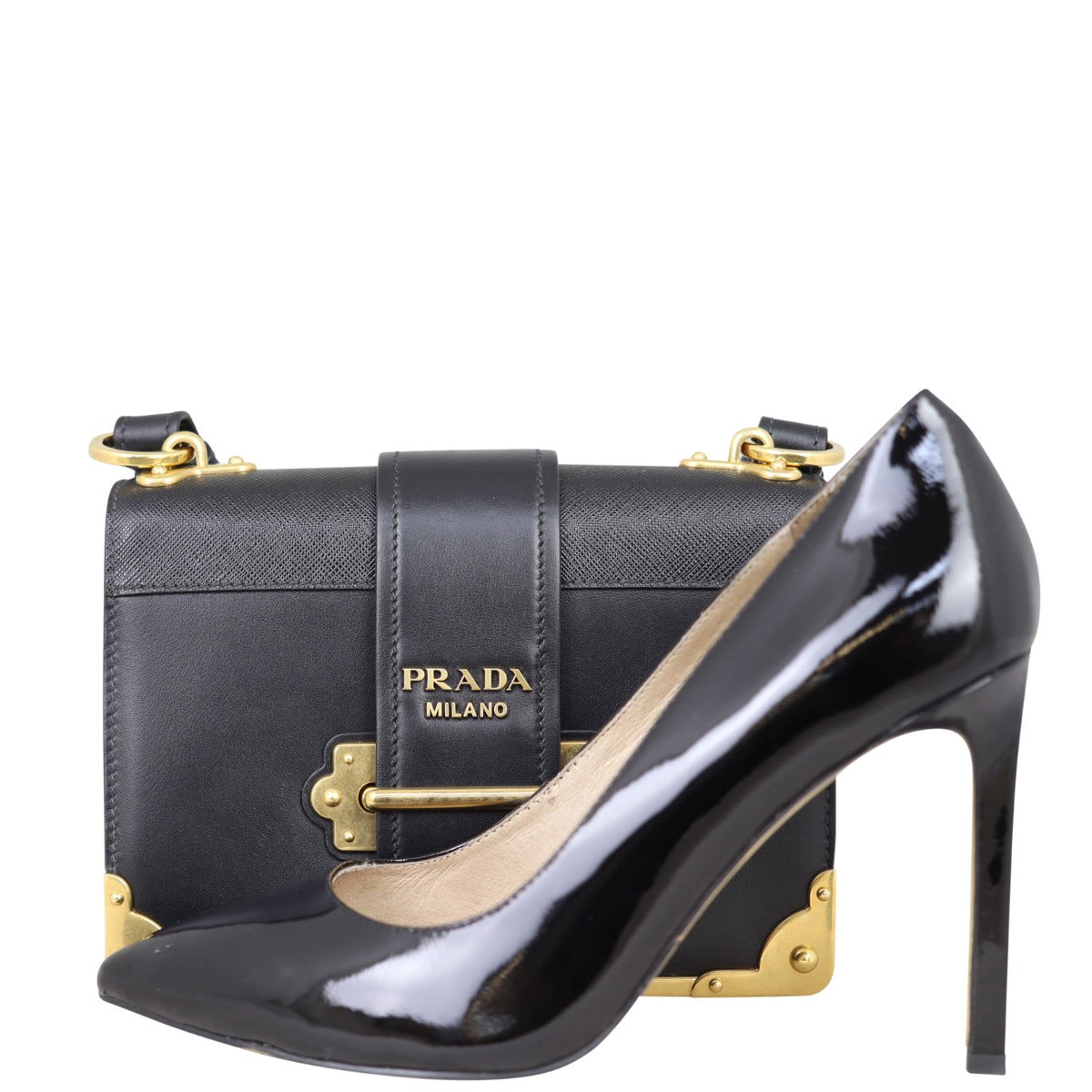 Prada Cahier Shoulder Bag