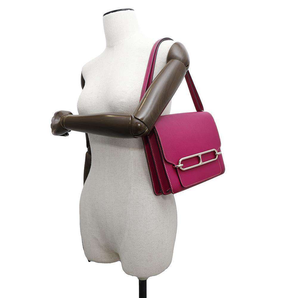 HERMES Roulis Rose Purple Evercolor Size 23