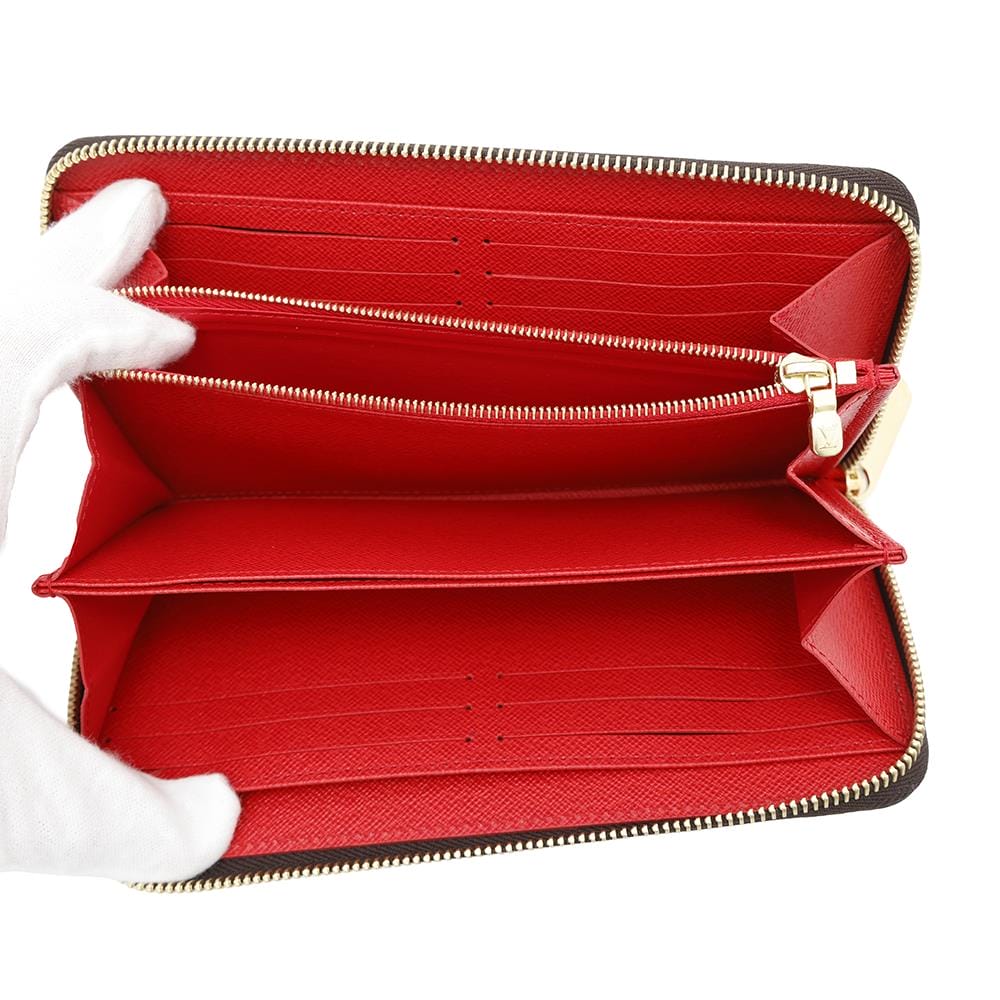 LOUIS VUITTON Zippy Wallet CoquelicotM41896 Monogram