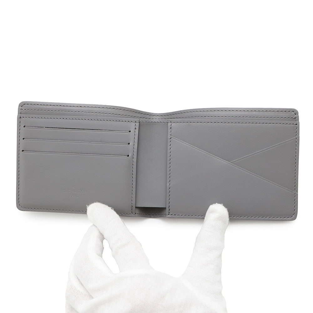 LOUIS VUITTON Portefeuille Multiple AnthraciteGrayM81383 Monogram Shadow