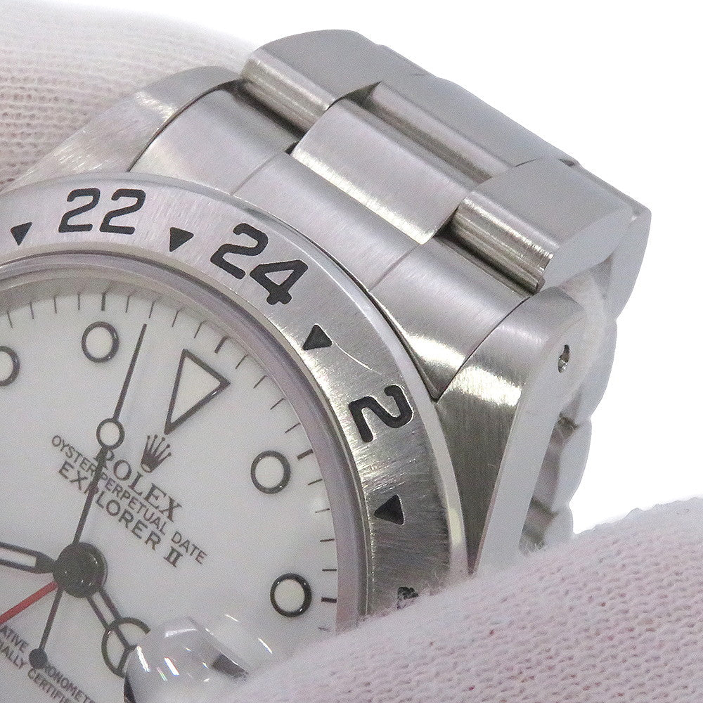 ROLEX Explorer II W40mm Stainless Steel White Dial16570