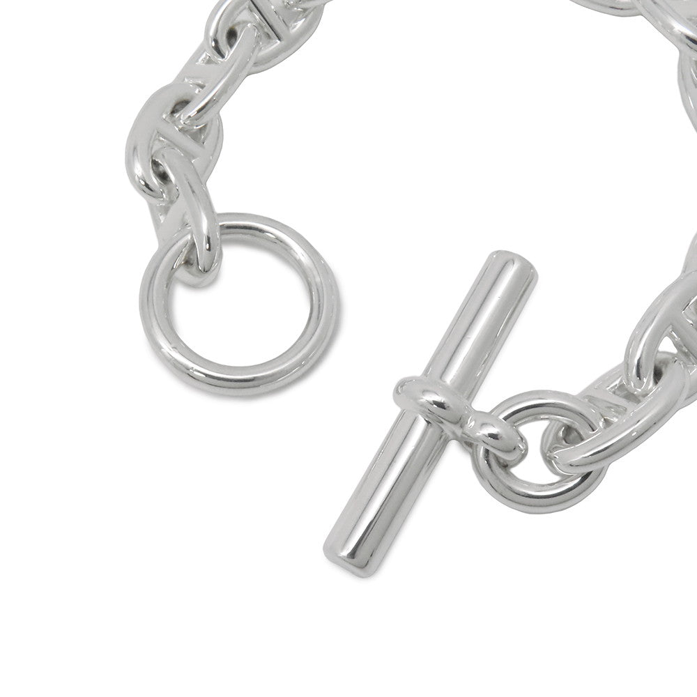 HERMES Chaine d'Ancre Bracelet 14 frames Size MM SV925