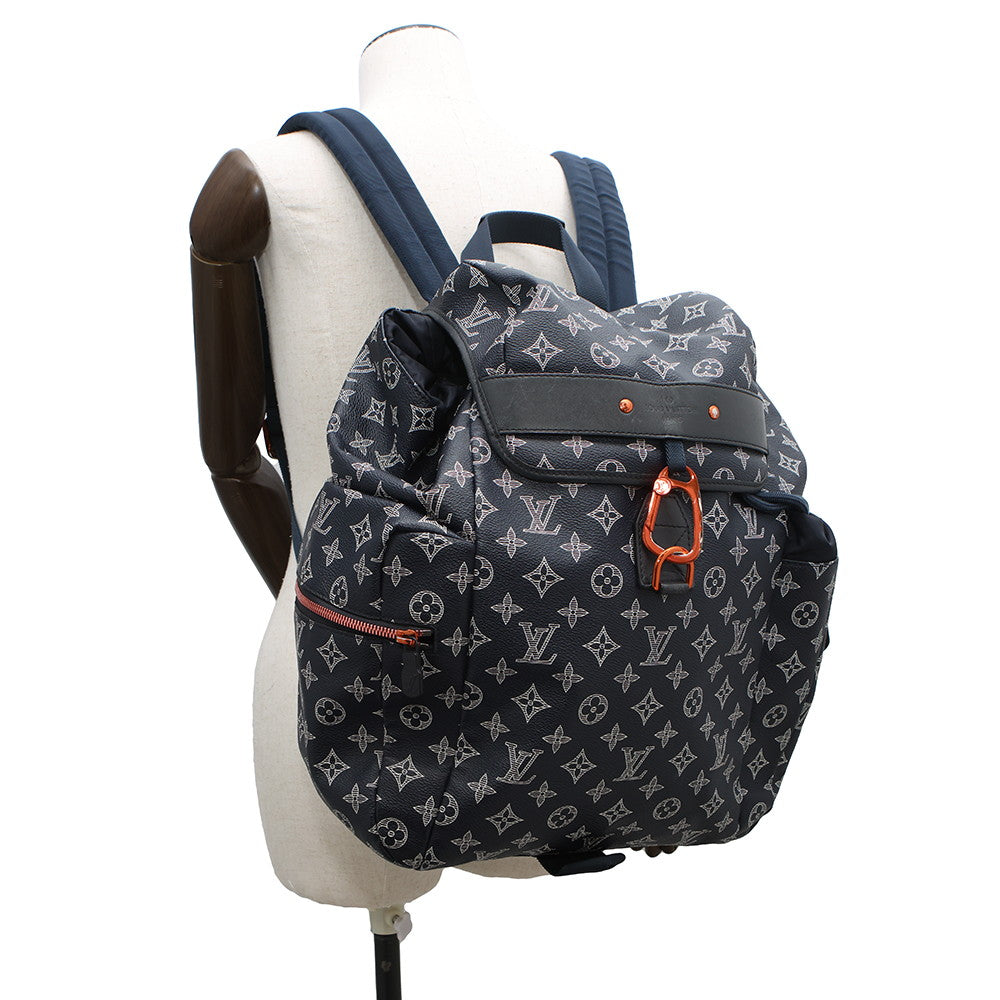 LOUIS VUITTON Discoveryã»Backpack NavyM43693 Monogram Ink
