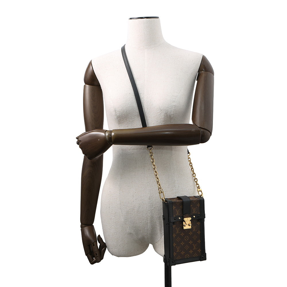 LOUIS VUITTON Pochetteã»Trunk Vertical NoirM63913 Monogram
